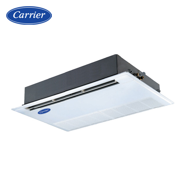 แอร์ CARRIER ONE WAY CASSETTE 1 ทิศทาง FIX Speed ประหยัดไฟเบอร์5 น้ำยาR32 รีโมทไร้สาย รับประกันอะไหล่ 1 ปี คอมเพลสเซอร์ 5 ปี หน้ากากสีดำเพิ่ม 2,000 บาท
