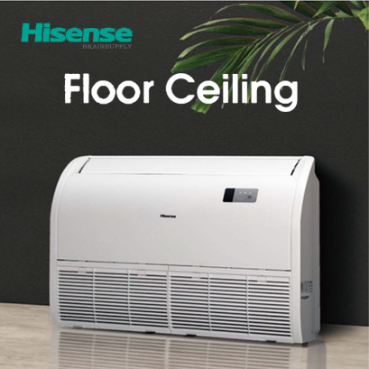 แอร์แขวน ตั้งได้/แขวนได้ Hisense Inverter น้ำยา R32 รับประกันอะไหล่ 3 ปี คอมเพลสเซอร์ 12 ปี ฟรีค่าบริการ 3 ปี รุ่นใหม่ล่าสุด